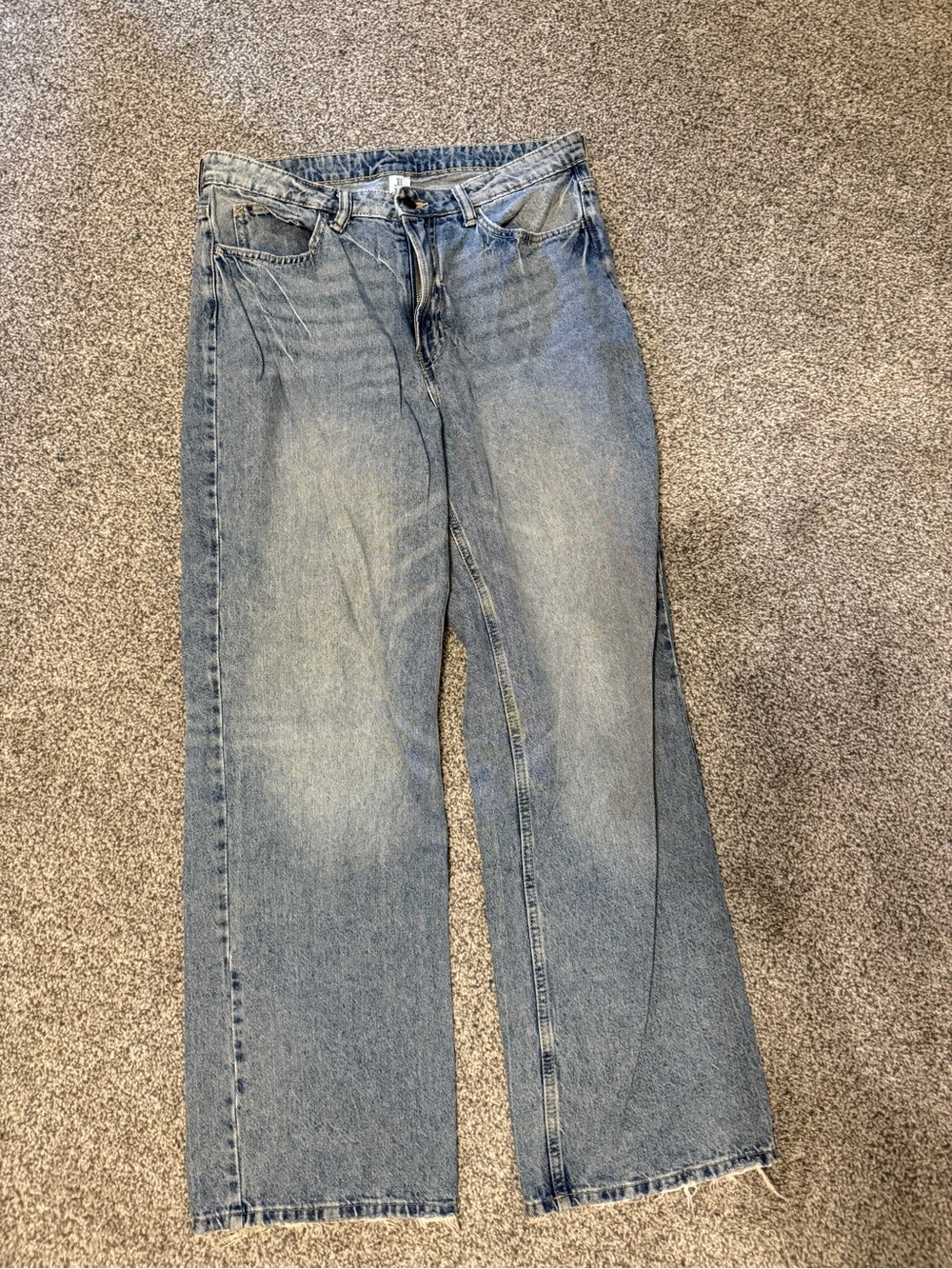 H&M wide leg jeans